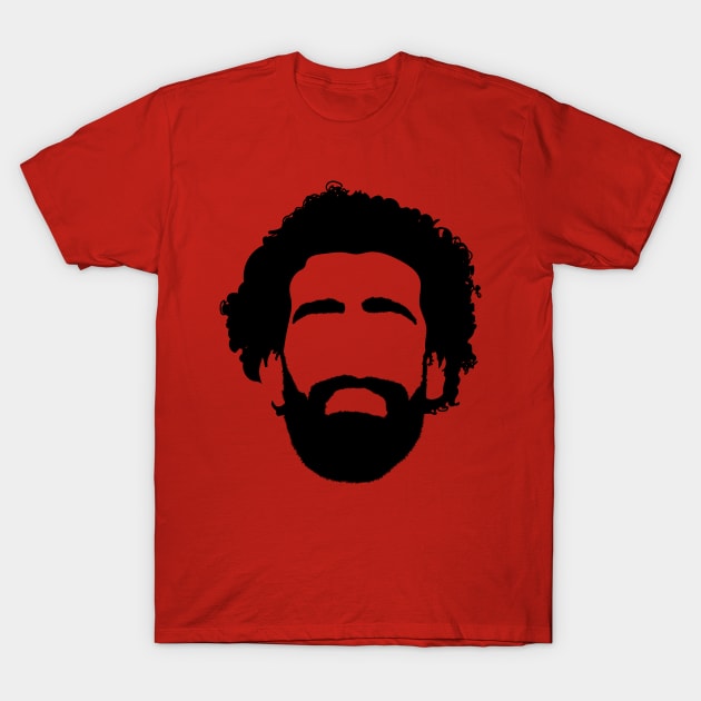 Mo Salah the Egyptian King LFC Liverpool Football Club T-Shirt by peterdy